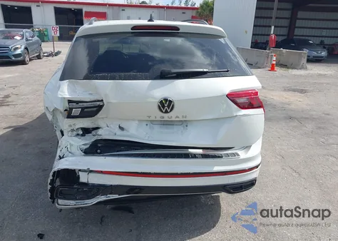 2024 Volkswagen Tiguan 2.0T Se R-Line Black из США, поврежденный, VIN 3VVCB7AX6RM093792